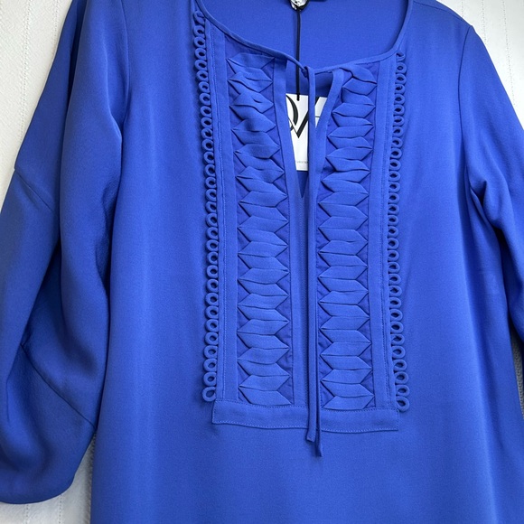 NWT DVF Diane von Furstenberg Silk Iliana Dress – Periwinkle Blue Size 2 - Picture 8 of 10